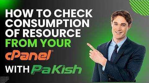 How To Check Your Resource Consumption From cPanel