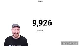 MrBeast hits OVER 9000 subscribers!