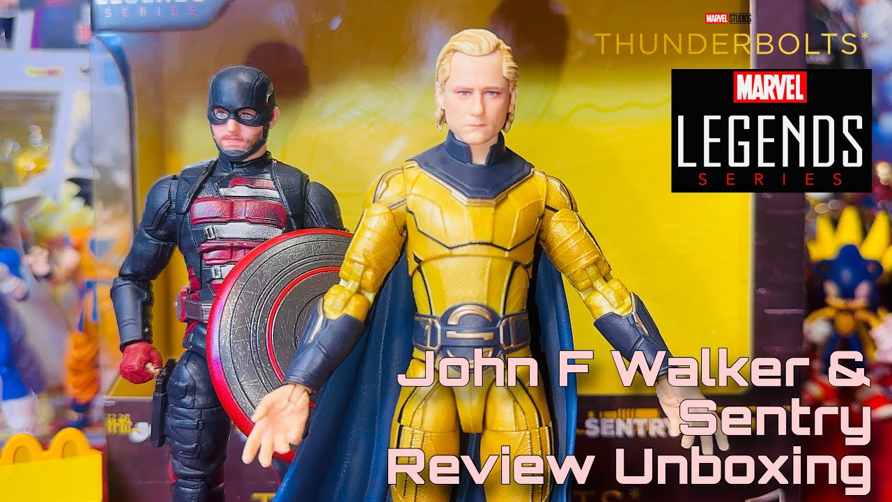 Marvel Legends Thunderbolts John F Walker & Sentry Two Pack Review 