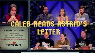 Caleb Reads Astrids Letter