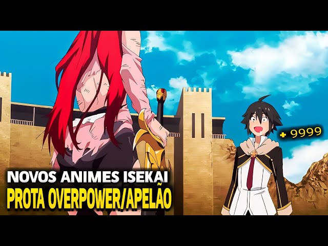 🌎8 ANIMES ISEKAI ONDE O PROTAGONISTA É OVERPOWER (LANÇADO EM 2022