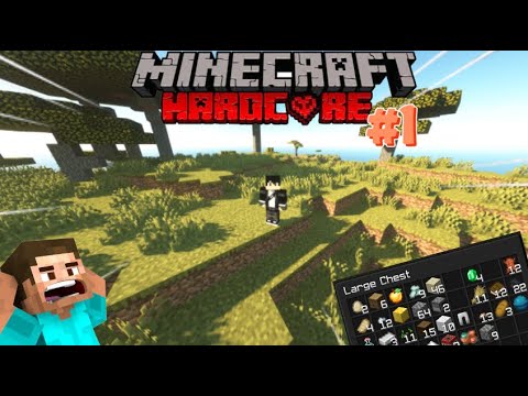 The PERFECT START to Minecraft Hardcore! Ep 1 (Hindi) | RixStonGamer ...