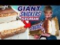 Giant ICE CREAM Snickers Bar How To Cook That Ann Reardon