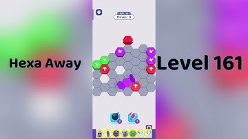 🧠 Hexa Away Level 161 Walkthrough