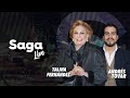 Talina Fernández y Andrés Tovar con Adela Micha