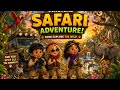 Wild Animal Safari Song for Kids! 🌈🦒Cute Jungle Safari Animals Adventure 🐘🦁✨