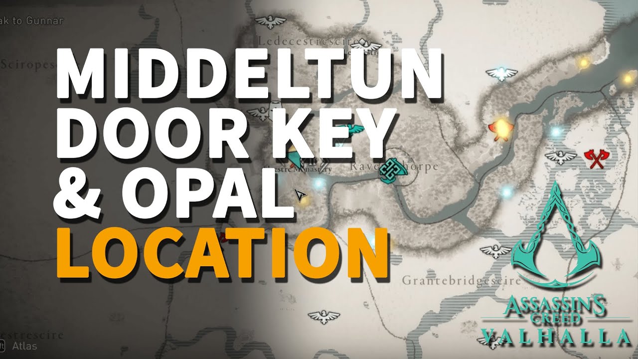 Middeltun Door Key Assassin's Creed Valhalla Locked Opal Location YouTube