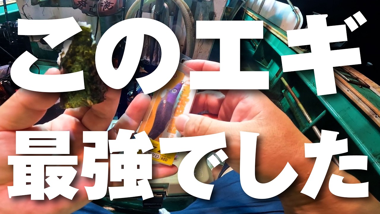 もうこれでいいや、、、【イカメタル】山口県