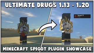 Ultimate Drugs 1.13 - 1.20 | Minecraft Spigot Plugin Showcase & Tutorial