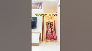 Karwa chauth special transition❣️ #shortsfeed #shortsvideo  #couple #romantic #transition #grwm