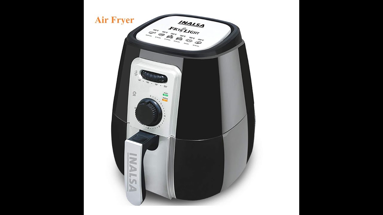 Inalsa Air fryer use & review YouTube