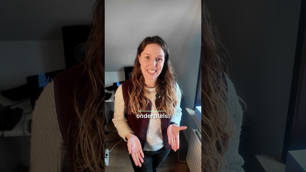 Safe zone voor social media ondertitels