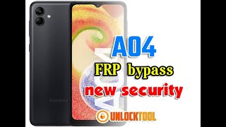 Samsung A04 frp bypass new security 2024