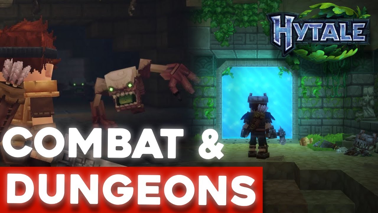 Everything We Know About Combat And Dungeons In Hytale (Ft. Big Dude)