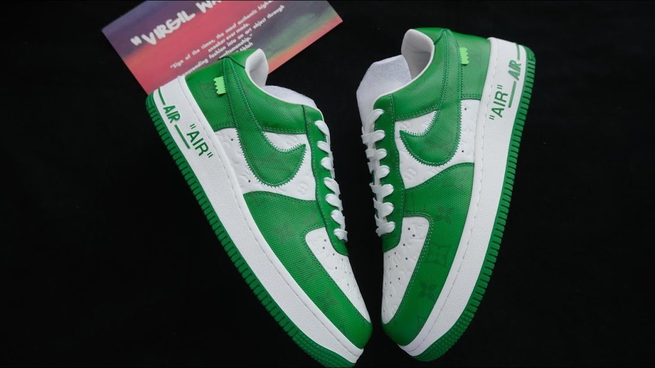 Unboxing $360,000 Nike Air Force 1 Virgil Abloh Louis Vuitton