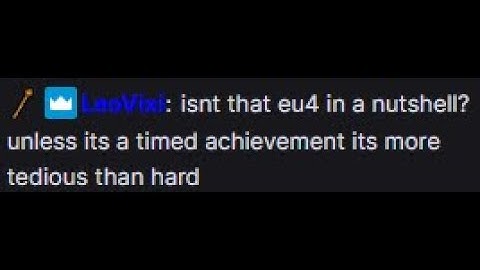EU4 Achievements Aren