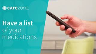 CareZone app- create a med list screenshot 5