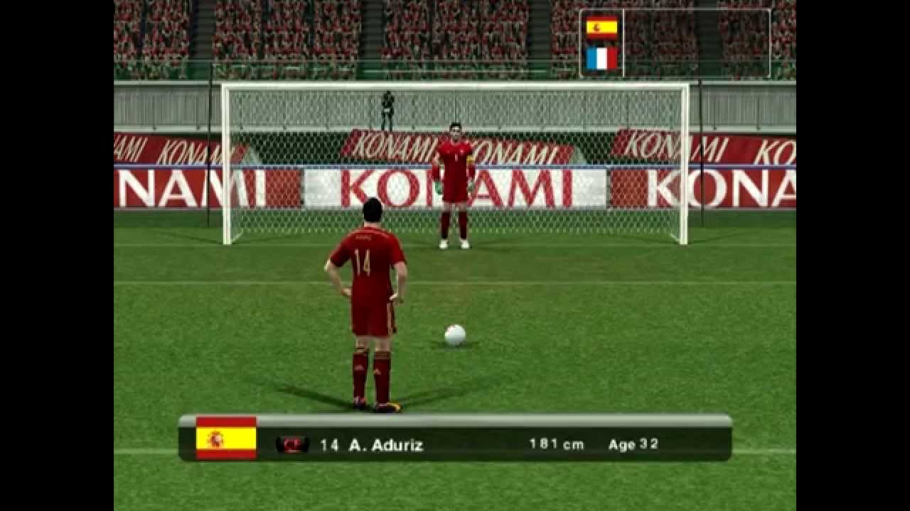 PES 2006 (Patch 2014) EURO 2016 - FINAL - Penalty Shootout ...