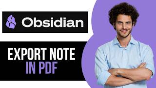 How to Export Note in PDF on Obsidian Notes