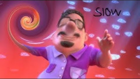 Grubhub ad but every cringy part slows it down