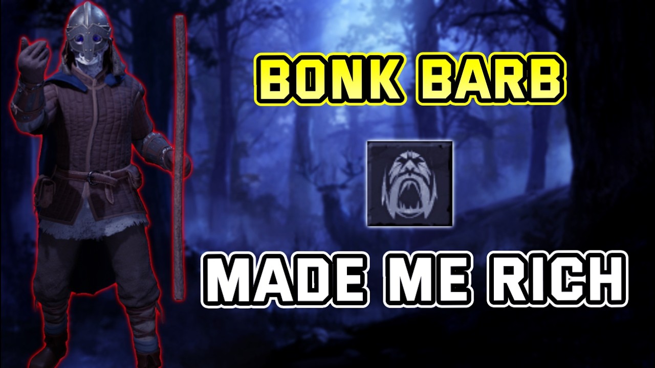 Варвар с посохом сейчас просто безумен (огромная прибыль) | Dark and Darker PvP