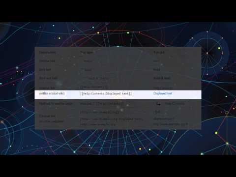 Wikia University - How to Use Wikitext