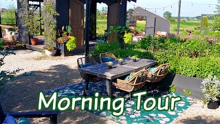Garden Tour on a Beautiful July Morning