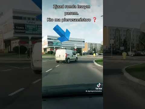 Wideo: Kto ustępuje na zjeździe z autostrady?