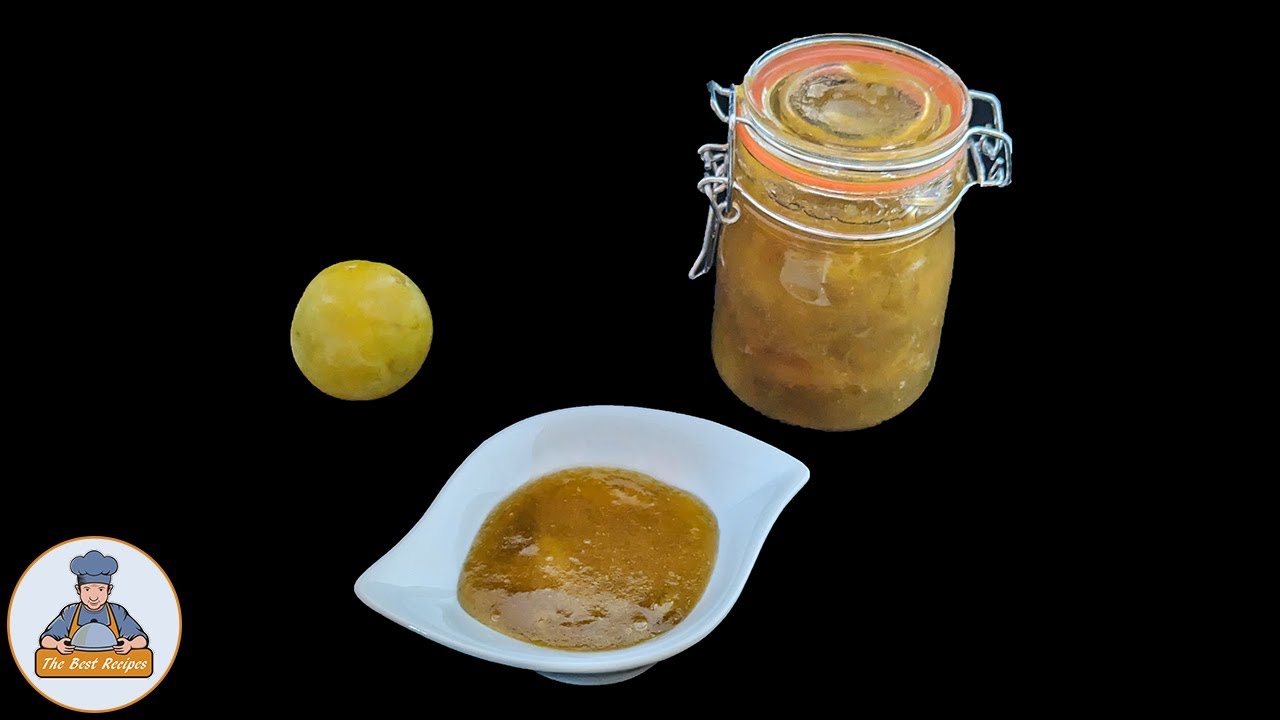 Recette - Confiture de prune-citron en vidéo 