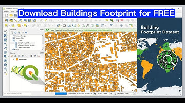 Hoe u een dataset met voetafdrukken van gebouwen gratis kunt downloaden en visualiseren in QGIS