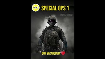 Special Ops 1 - Edit | CALL OF DUTY MOBILE