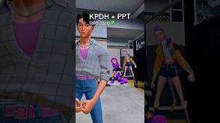 Rumi &amp; Lily Love Braids vs Jinu 💅 (Luku Dance) #kpopdemonhunters #kpdh #poppyplaytime #vrchat #fyp