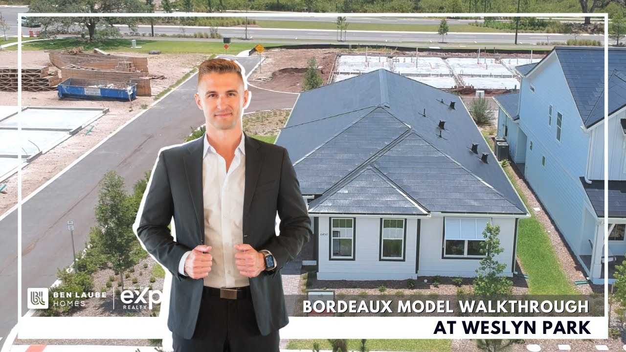 The Bordeaux Model Home in Weslyn Park | Sunbridge Community | St. Cloud / Lake Nona FL