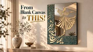 Information DIY Textured Mirror Wall Art | A Stunning Transformation Guide