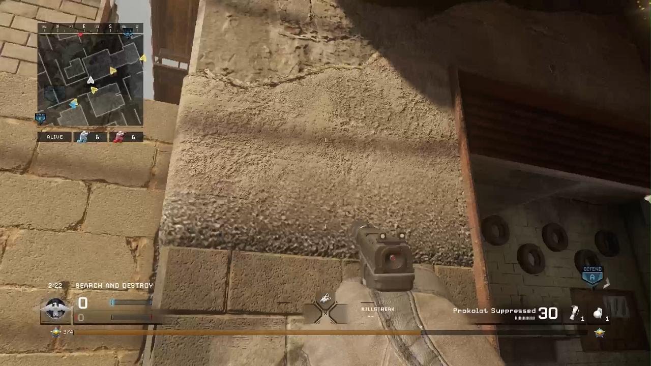 First Round shock  S&D MWR