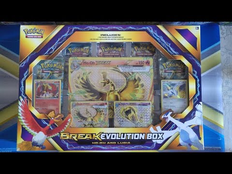 Pokémon TCG BREAK Evolution Ho-Oh and Lugia Box Açılışı (Pokemon Kart Açılışı)