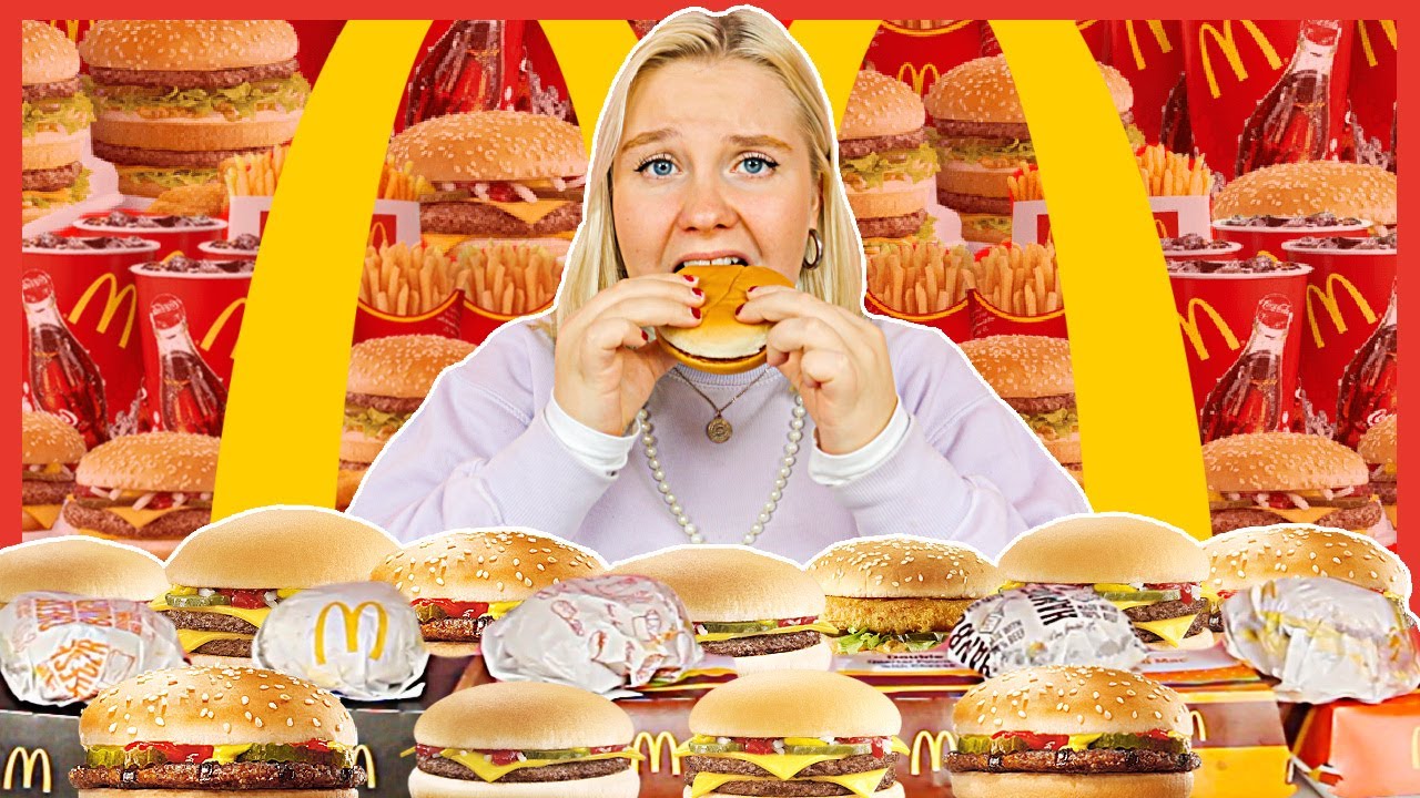 Rankar ALLT på McDonald's meny