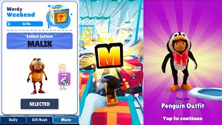 SUBWAY SURFERS NORTH POLE 2021: WORDY WEEKEND MALIK COMPLETED screenshot 3