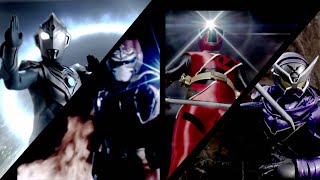 【MAD】忍者系英雄·覇道の風は忍道!（Tokusatsu/特撮/Ninja Hero）