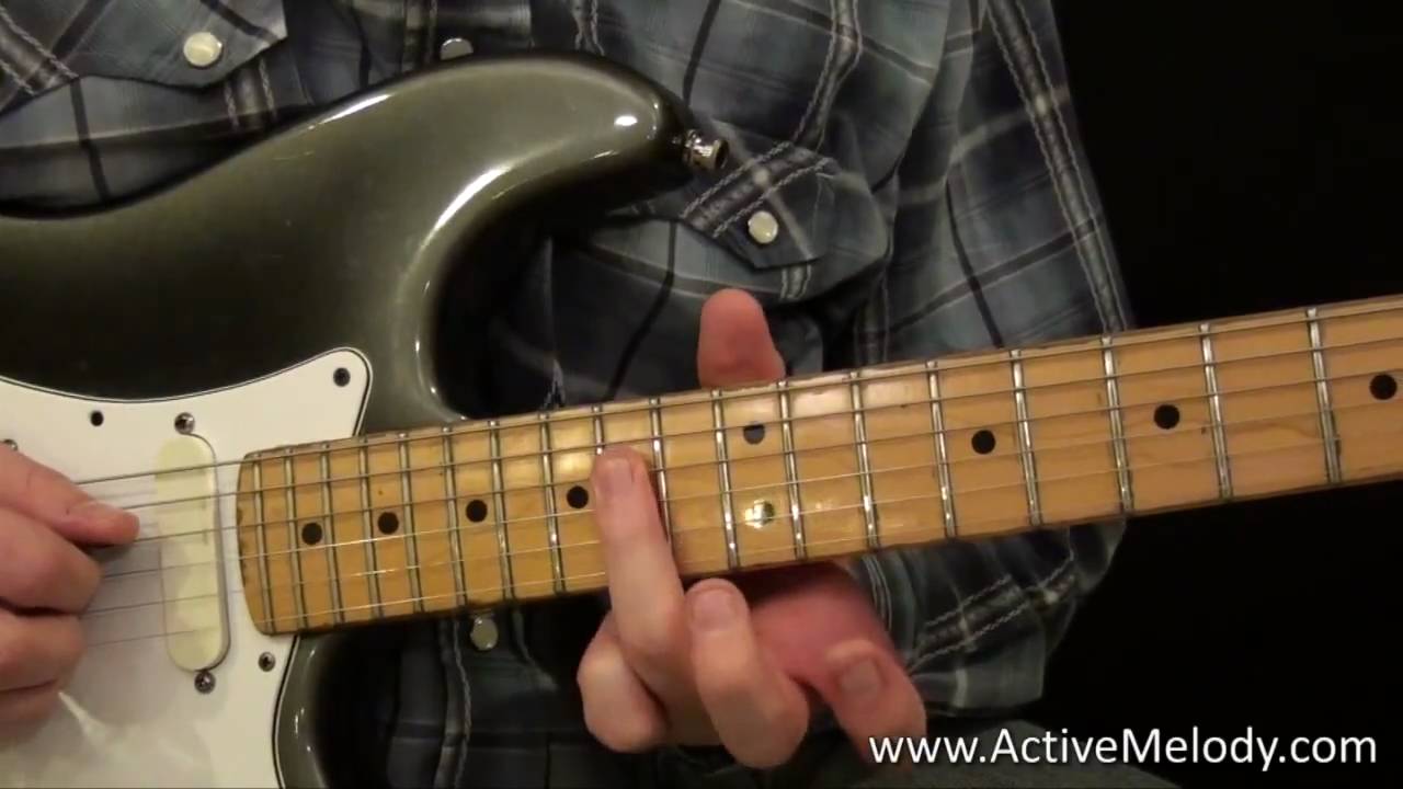 PART 2 - Eric Clapton Blues Guitar Lesson - Journeyman Style