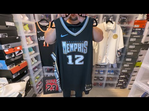 Authentic Ja Morant Memphis Grizzlies Nike City Edition 75th