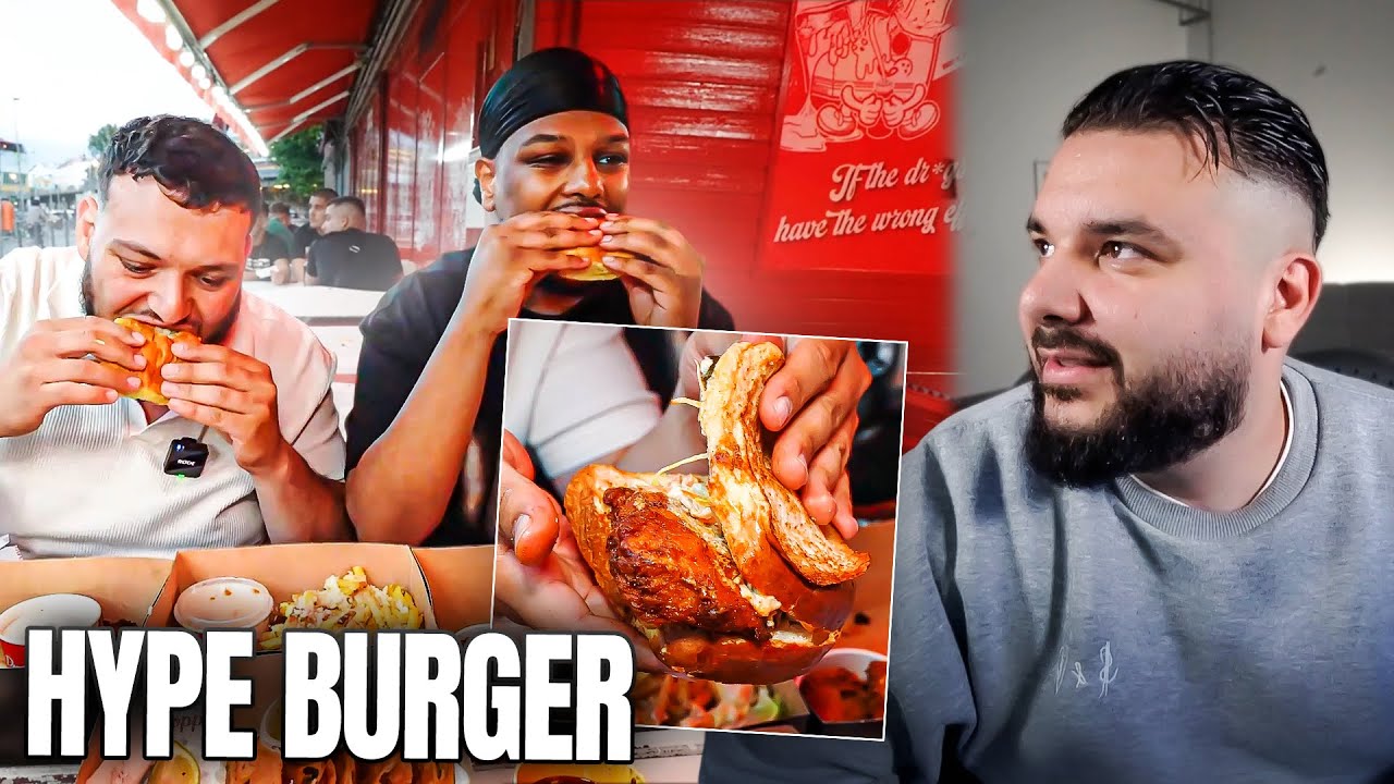 HYPE BURGER LADEN IN BERLIN IM TEST | CanBroke reagiert auf AbuGoku