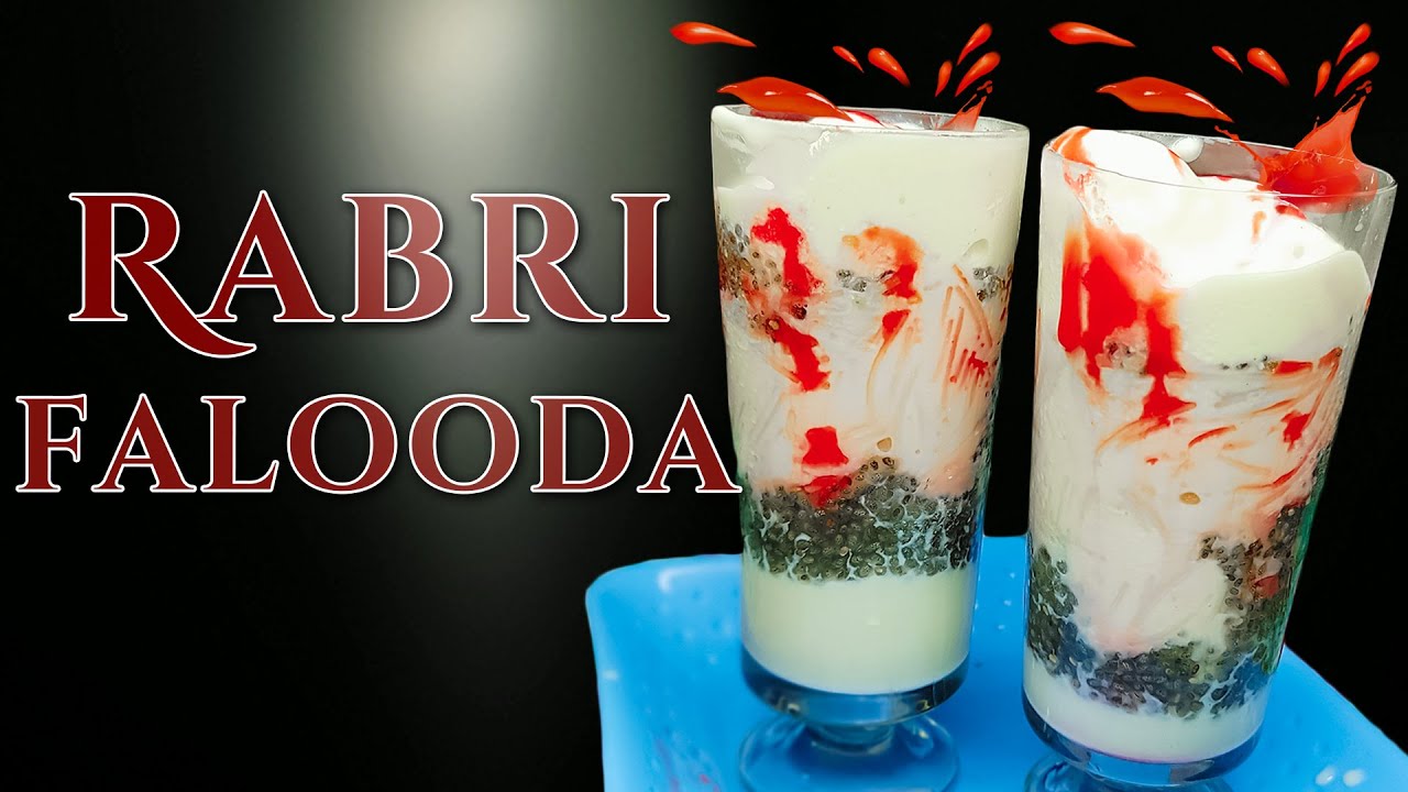 falooda ice cream kaise banate hain falooda ice cream recipe YouTube