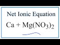 Net Ionic Equations and Reactions