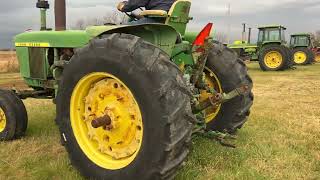 BIG IRON ONLINE AUCTION 12-4-2024: 1969 John Deere 4020 2WD Tractor