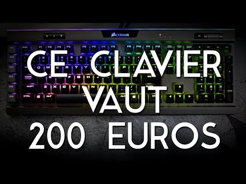 Vidéo: Économisez 30% Sur Le Clavier De Jeu Mécanique Corsair K95 Platinum