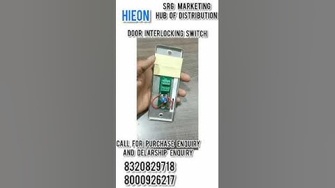 DOOR INTERLOCKING SWITCH