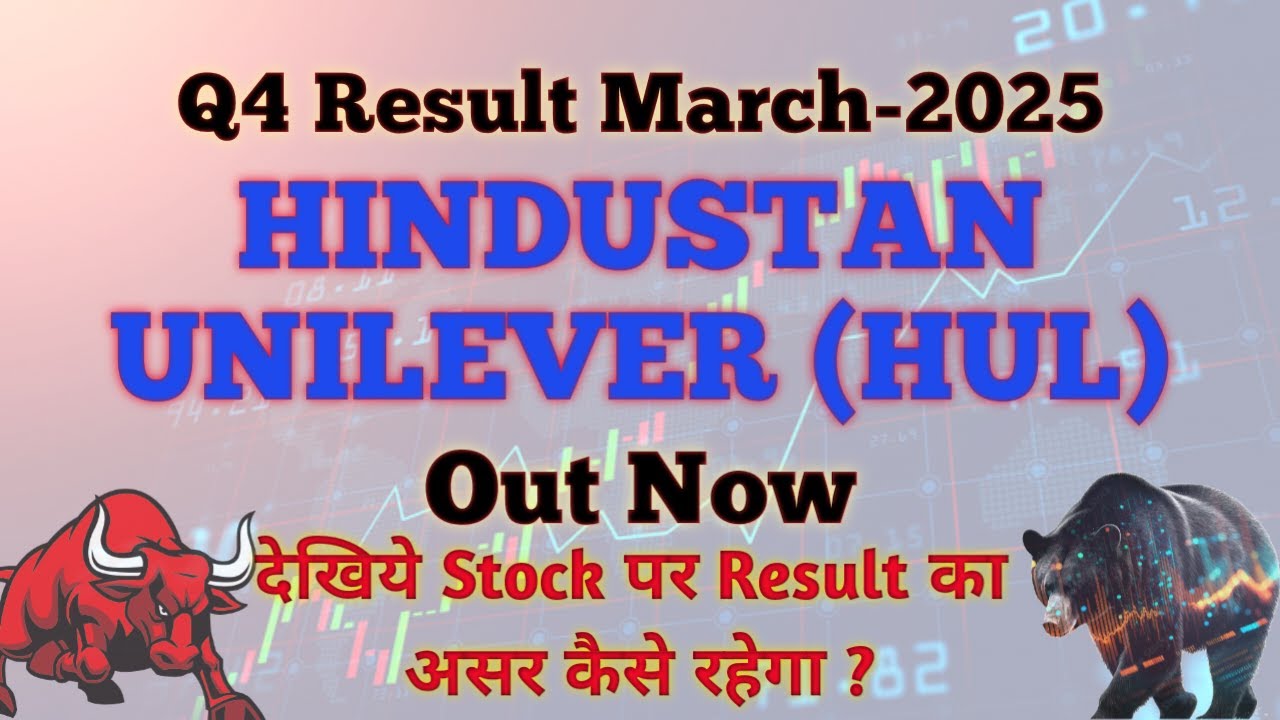 Hindustan Unilever Q4 Results March-2025 | HUL Results Today | Hindustan Unilever Dividend 2025
