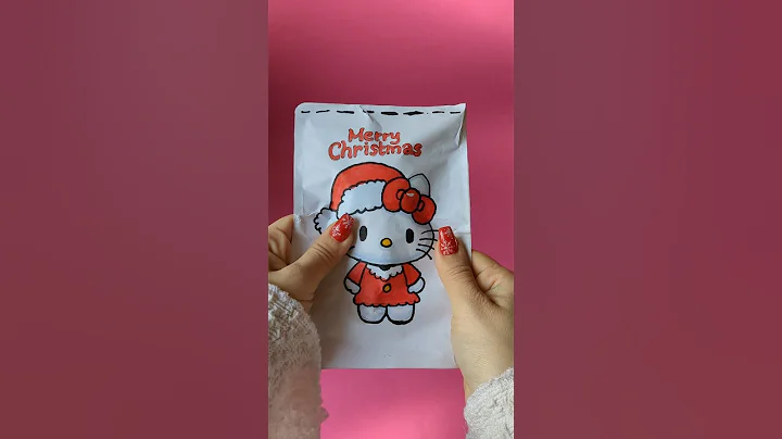 Hello Kitty Blind Bag | Hello Kitty squish #papercraft #cute #diy #gift #easy #shorts #craft #ideas