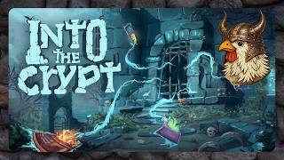 A BEAUTIFUL First Person Deckbuilder with CRAZY Synergies | Into the Crypt (Demo)